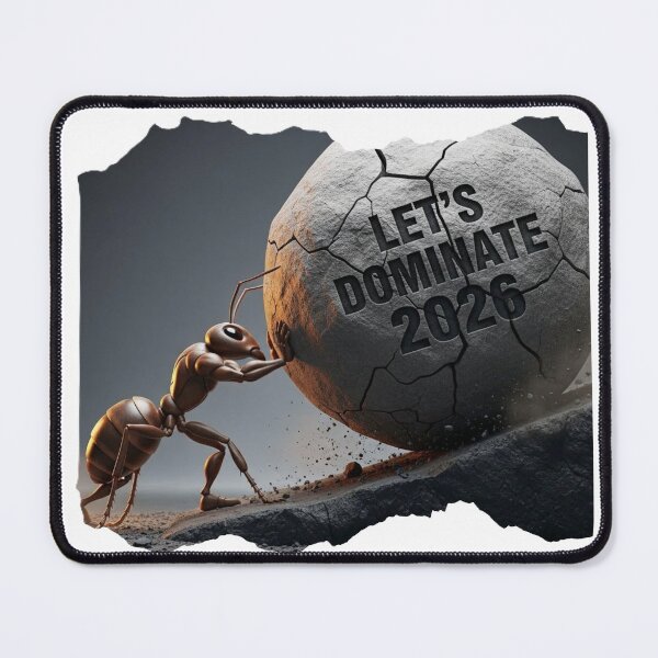 Item preview, Let’s Dominate 2026 – Relentless Ant Grind Shirt designed and sold by LoganDzign.