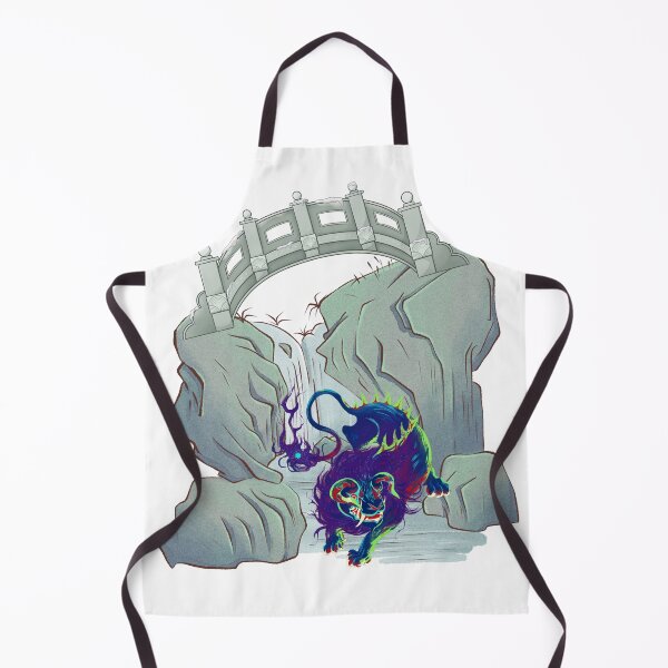 Item preview, Mythical Guardian Dragon – Neon Fantasy Creature Art designed and sold by Ramya designs .