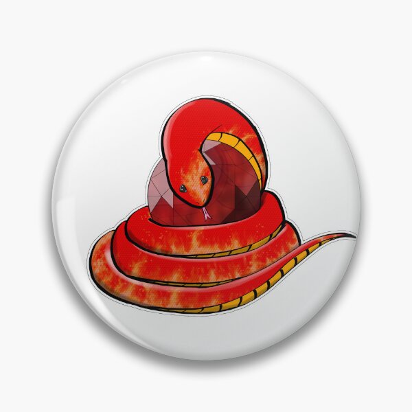 Item preview, Year of the Fire Snake July Birthstone designed and sold by Atscicel.