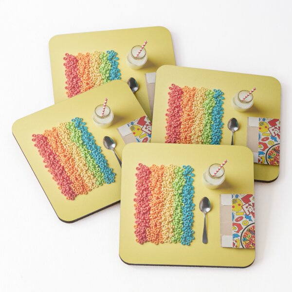 Item preview, Rainbow Cereal Knolling - Deconstructed Breakfast Loops designed and sold by SavinMercantile.