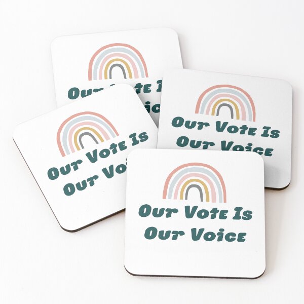 Item preview, Our Vote Is Our Voice designed and sold by Gooon26.