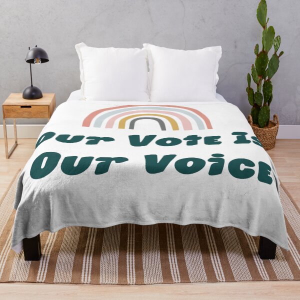 Item preview, Our Vote Is Our Voice designed and sold by Gooon26.