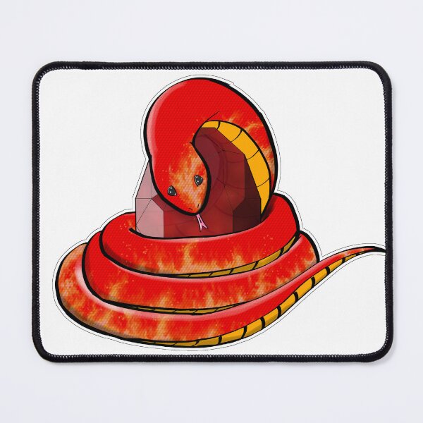 Item preview, Year of the Fire Snake July Birthstone designed and sold by Atscicel.