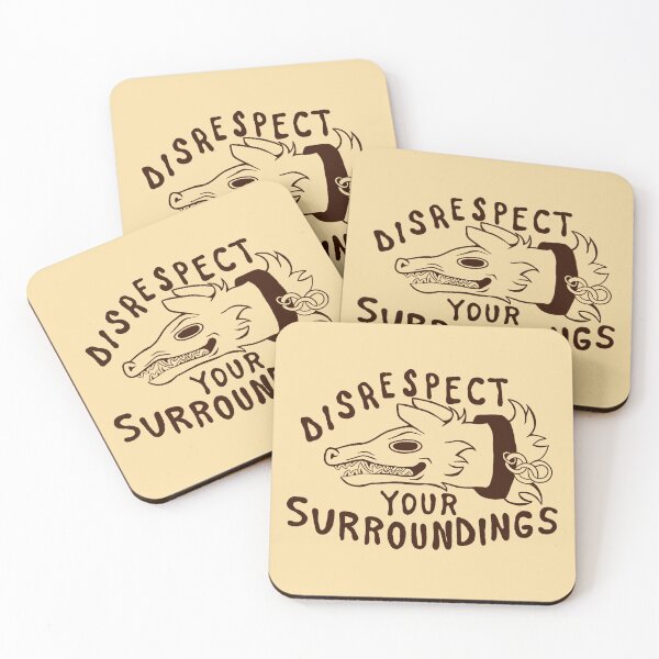 Item preview, Disrespect your surroundings designed and sold by Not Diome.