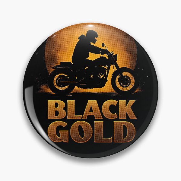 Item preview, Black Gold, Designed specifically for black fabrics designed and sold by SteadyRolling.