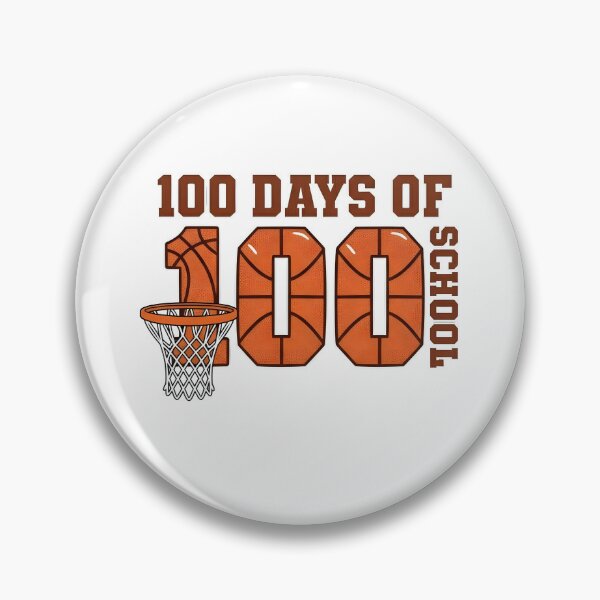 Item preview, 100 Days Of School Basketball  designed and sold by KroghDs.