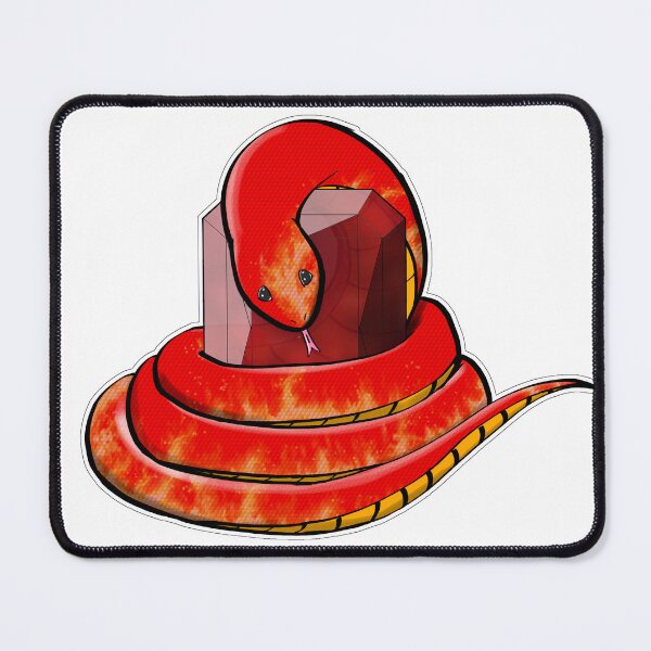 Item preview, Year of the Fire Snake July Birthstone designed and sold by Atscicel.