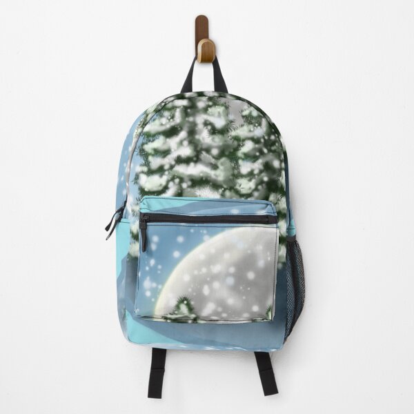 Item preview, Peaceful Holiday Forest – Snowfall Under Moonlight designed and sold by Kyradem.
