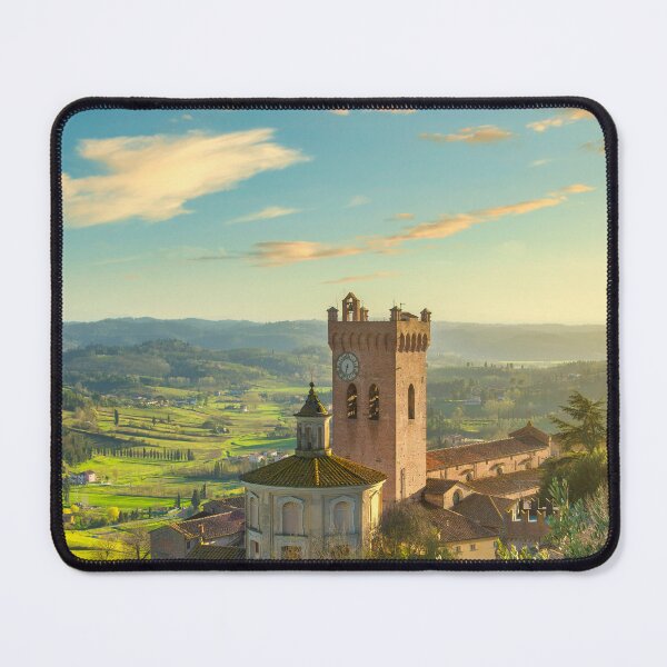 Item preview, San Miniato town, Matilde Tower and Crucifix Church. Tuscany, Italy designed and sold by Stefano Orazzini.