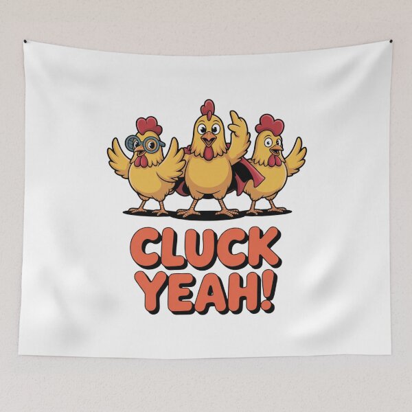 Item preview, Cluck Yeah designed and sold by J-CCreations.