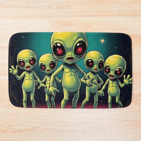 Item preview, Take Me to Your Boogie - Alien Disco Party Retro Poster designed and sold by Antik by Schulz.