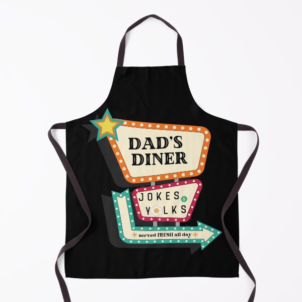 Item preview, Dad’s Diner Jokes and Yolks – Funny Dad Jokes Egg Pun designed and sold by SunandShade.