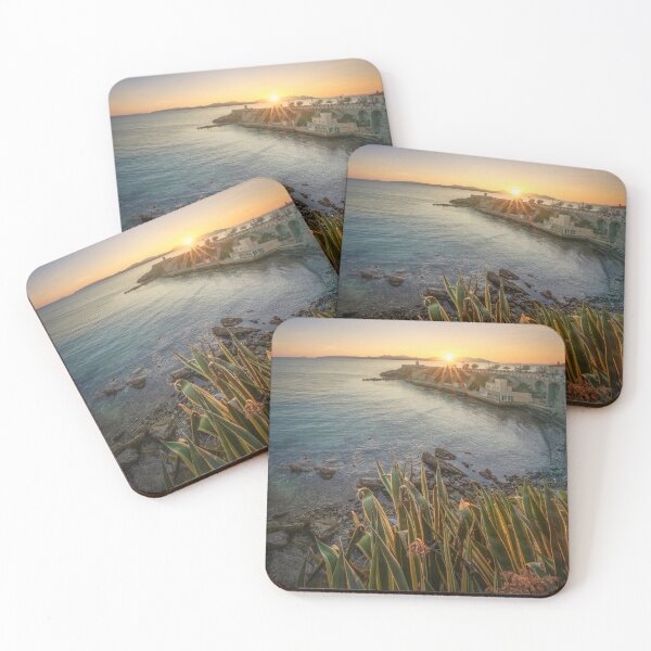 Item preview, View of Piazza Bovio in Piombino at sunset. Tuscany, Italy designed and sold by Stefano Orazzini.