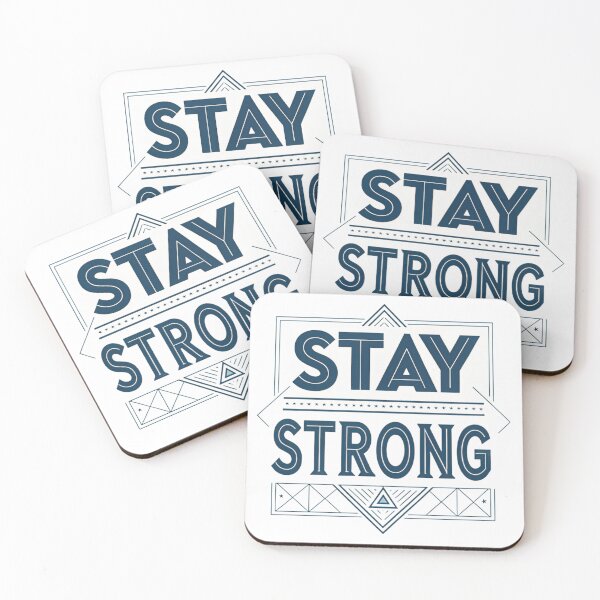 Item preview, Stay Strong — Bold Motivational Typography Design for Everyday Strength designed and sold by VivoStudio.