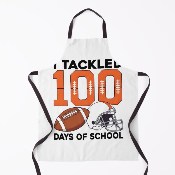 Item preview, I Tackled 100 Days Of School Football School  designed and sold by KroghDs.