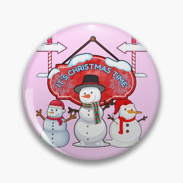 Item preview, Cute Snowman Trio – It’s Christmas Time designed and sold by digitaldemart.