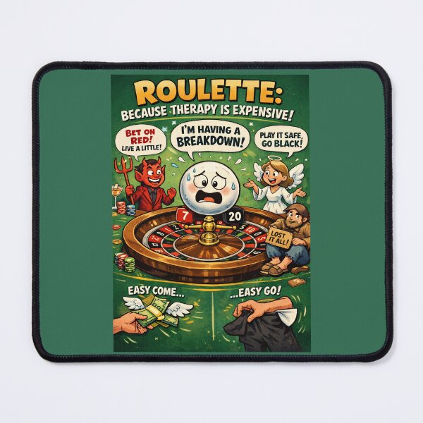 Item preview, Roulette: Because Therapy Is Expensive designed and sold by Maverickystore.