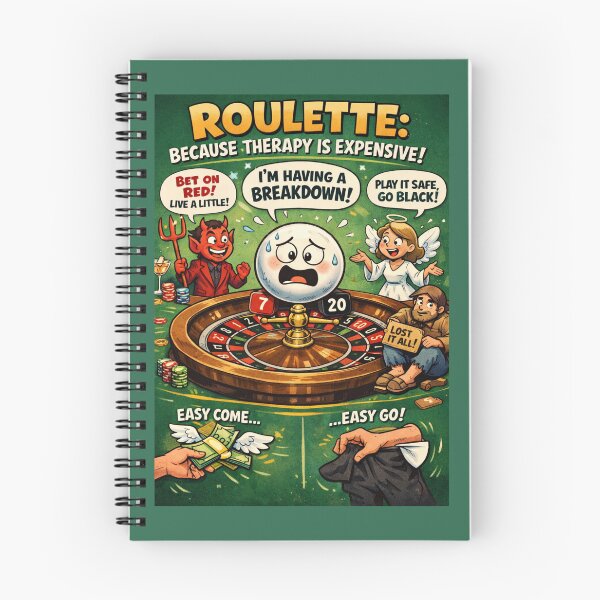 Item preview, Roulette: Because Therapy Is Expensive designed and sold by Maverickystore.