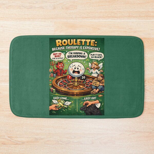 Item preview, Roulette: Because Therapy Is Expensive designed and sold by Maverickystore.
