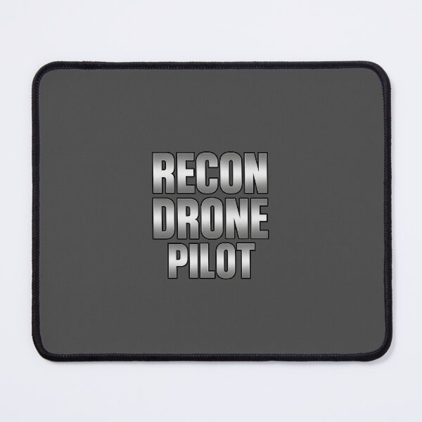 Item preview, Battlefield Game Inspired Recon Drone Pilot Metallic Slogan designed and sold by Sellcooldesigns.