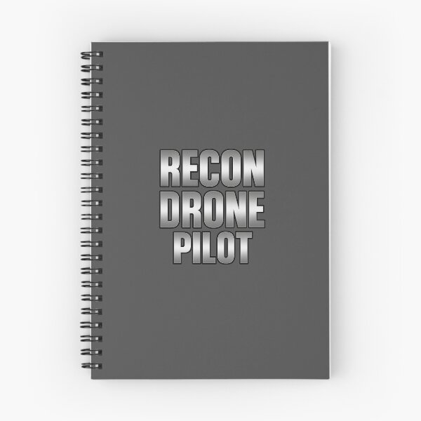 Item preview, Battlefield Game Inspired Recon Drone Pilot Metallic Slogan designed and sold by Sellcooldesigns.