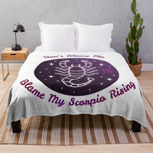 Item preview, Blame My Scorpio Rising designed and sold by piscesmoon22.