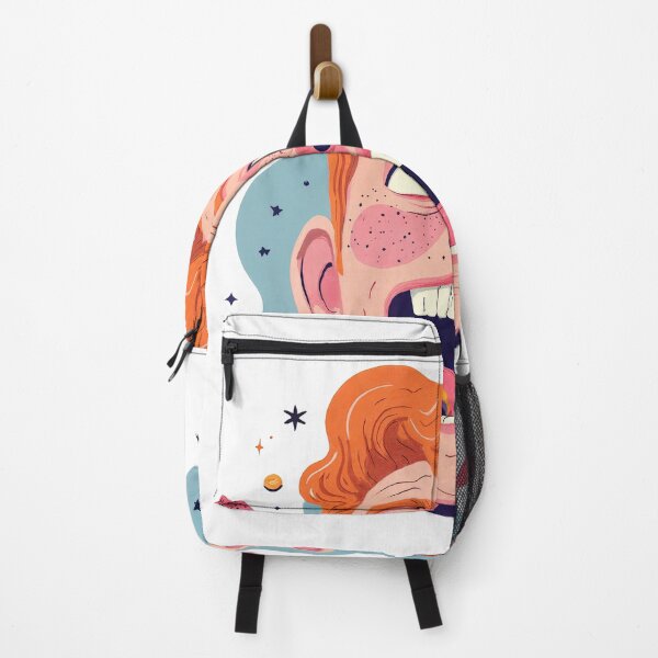 Item preview, Candy Chaos: Freckled Frenzy Meets Rainbow Tongue designed and sold by ForeverPrintsOK.