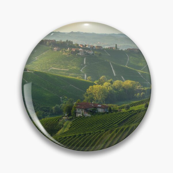 Item preview, Sunset Over the Terraced Vineyards of Langhe designed and sold by Stefano Orazzini.