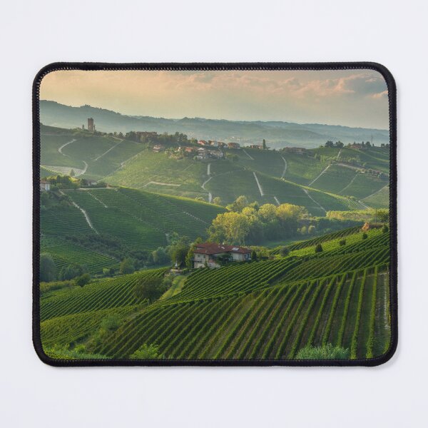 Item preview, Sunset Over the Terraced Vineyards of Langhe designed and sold by Stefano Orazzini.
