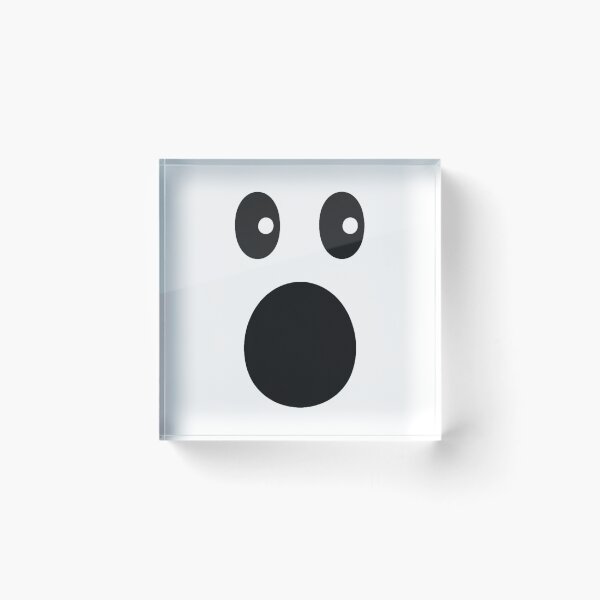 Item preview, Funny Shocked Face Emoji Minimal Cartoon Expression designed and sold by Stor04u.