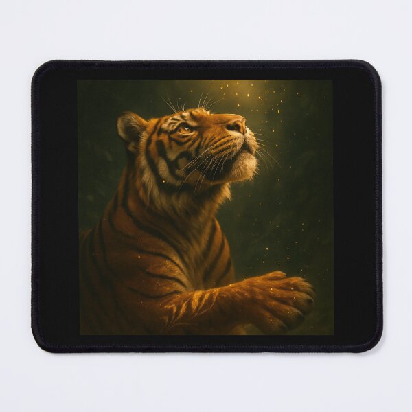 Item preview, Tiger – Golden Ember Cinematic Wildlife Art designed and sold by GeoWild Designs.