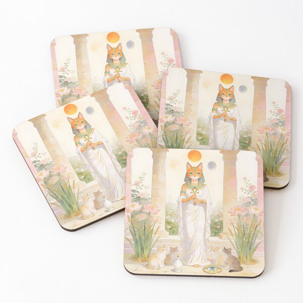 Item preview, Goddess Bastet – Egyptian Cat Goddess of Protection, Joy & Divine Feminine Power designed and sold by SoniaSarkali.
