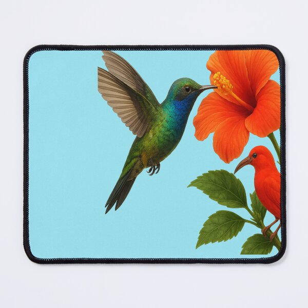 Item preview, Hummingbird's Moment of Nectar designed and sold by © Zenscape Studio 2025.