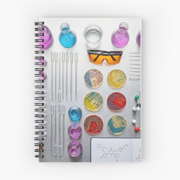 Item preview, Colorful Chemistry Lab Knolling - Science & Biology Equipment designed and sold by SavinMercantile.