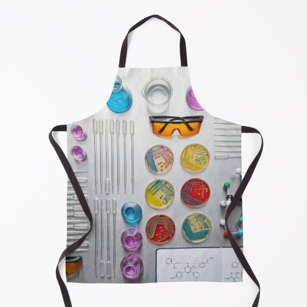 Item preview, Colorful Chemistry Lab Knolling - Science & Biology Equipment designed and sold by SavinMercantile.