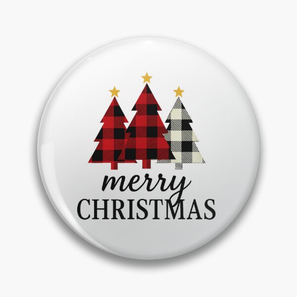 Item preview, Vintage Cozy Merry Christmas Plaid Tree Seasonal  Holiday Winter Art designed and sold by Stor04u.