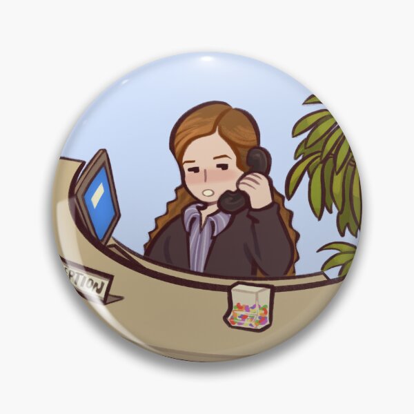Item preview, Receptionist Sticker designed and sold by Sam Pointon.