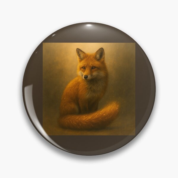 Item preview, Fox – Ember Whisper Golden Tail Glow Wildlife Art designed and sold by GeoWild Designs.