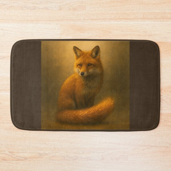 Item preview, Fox – Ember Whisper Golden Tail Glow Wildlife Art designed and sold by GeoWild Designs.