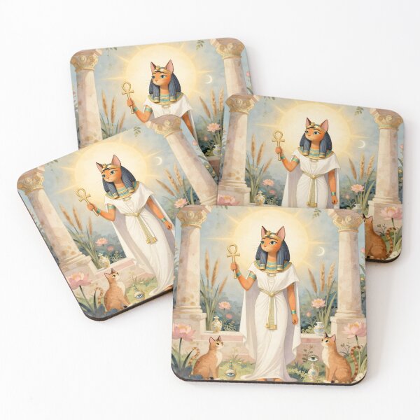 Item preview, Goddess Bastet – Egyptian Cat Goddess of Protection, Joy & Divine Feminine Power designed and sold by SoniaSarkali.