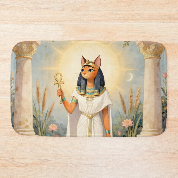 Item preview, Goddess Bastet – Egyptian Cat Goddess of Protection, Joy & Divine Feminine Power designed and sold by SoniaSarkali.