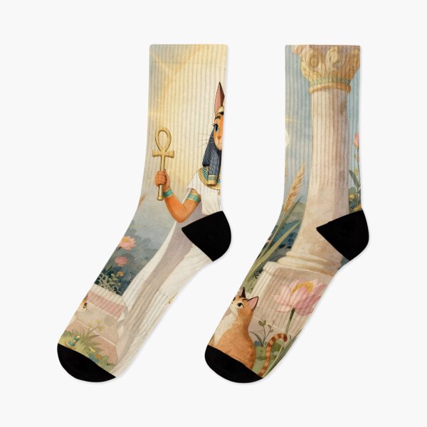 Item preview, Goddess Bastet – Egyptian Cat Goddess of Protection, Joy & Divine Feminine Power designed and sold by SoniaSarkali.