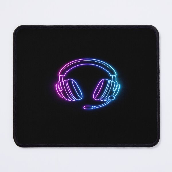 Item preview, Neon Gaming Headset | RGB Gamer Art designed and sold by Neonnightgamer.