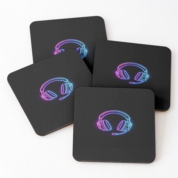 Item preview, Neon Gaming Headset | RGB Gamer Art designed and sold by Neonnightgamer.