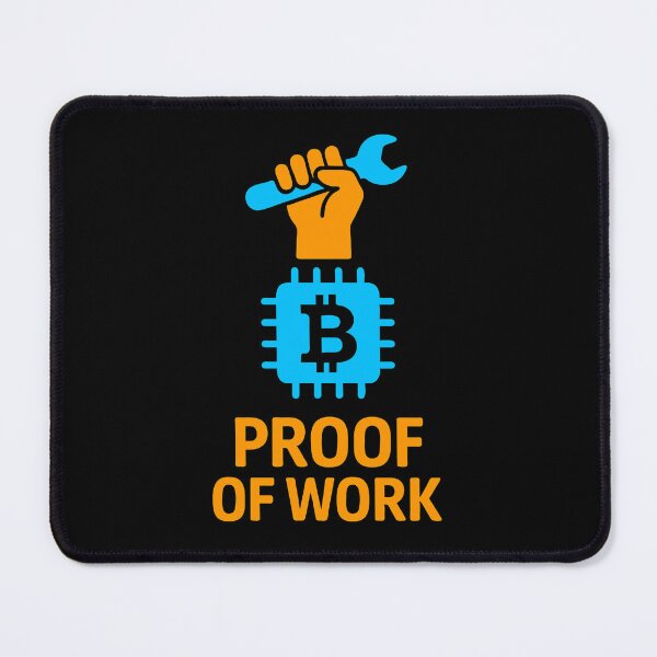 Item preview, PROOF OF WORK – The Backbone of Bitcoin Security designed and sold by BitCrop.