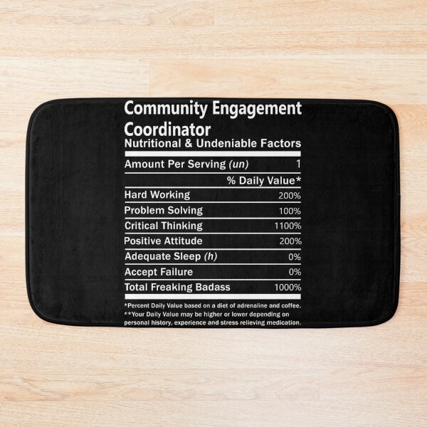 Item preview, Community Engagement Coordinator designed and sold by hzibfldecjq42.