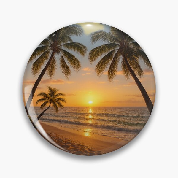 Item preview, Heavenly Beach Sunset Paradise designed and sold by © Zenscape Studio 2025.