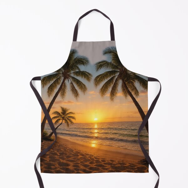 Item preview, Heavenly Beach Sunset Paradise designed and sold by © Zenscape Studio 2025.