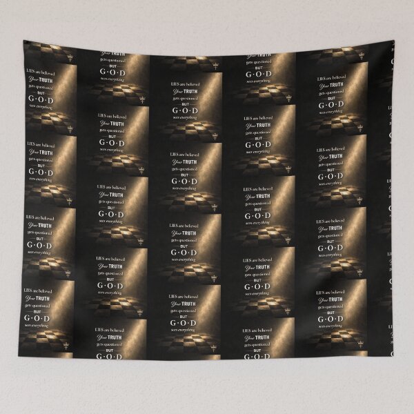 Item preview, lies are believed your truth gets questioned but god sees everything designed and sold by OCD_JESSICA.