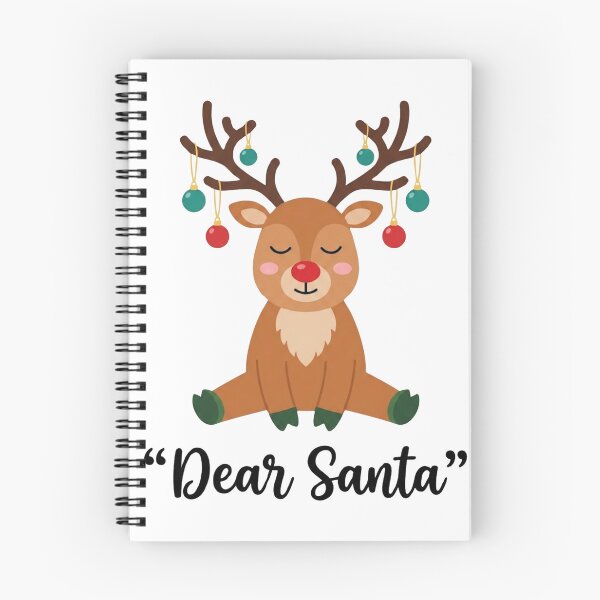 Item preview, Cute Reindeer Dear Santa Christmas Art Cozy Holiday Humor designed and sold by Stor04u.